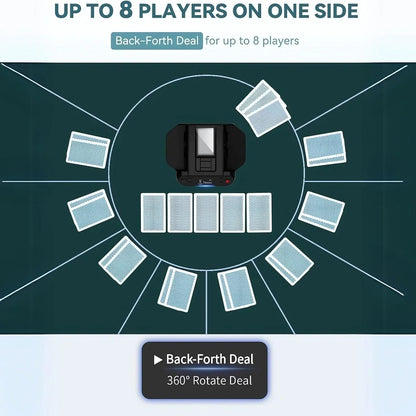 2-in-1 Automatic Card Shuffler & Dealer